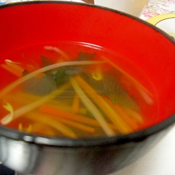 野菜の和風スープ